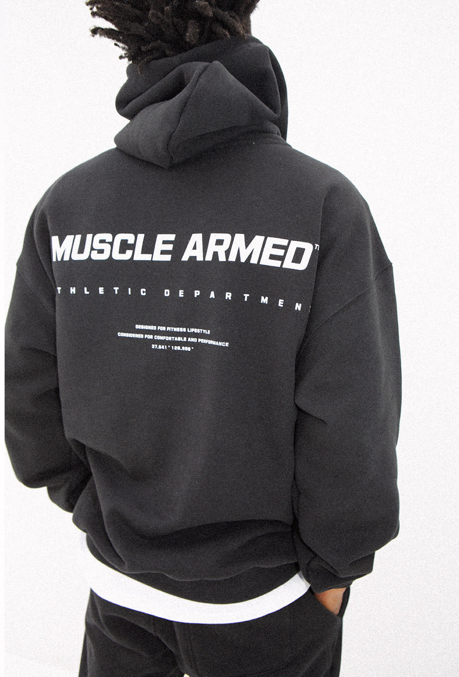 Men's Fashion Fleece Thickened Loose Pullover Jacket Sweater