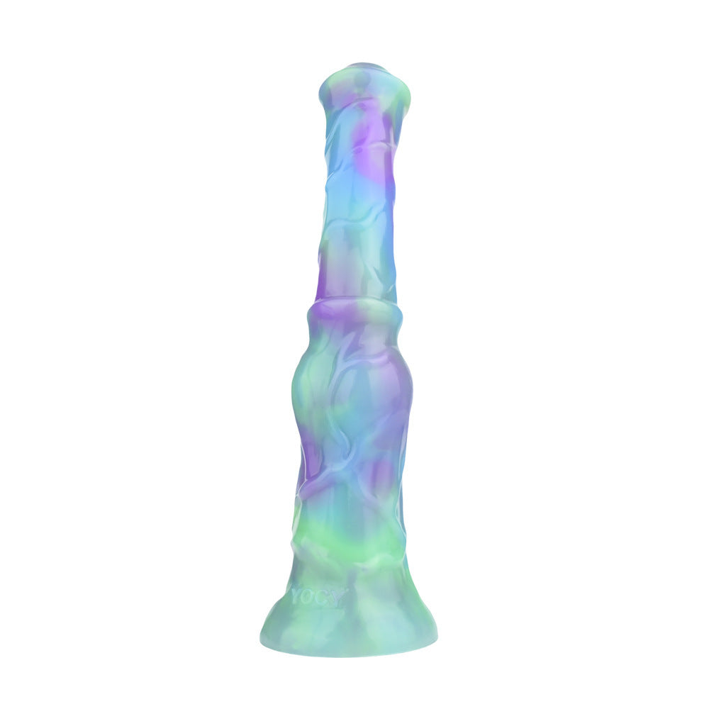No Testes Light Stick Simulation Horse Cock Toy