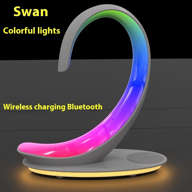Desktop Wireless Charger & Bluetooth Speaker