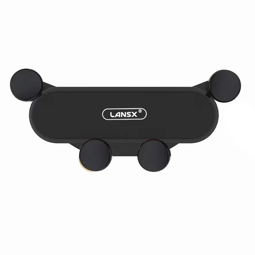 Vehicle-mounted Mobile Phone Bracket Air Outlet Gravity Linkage