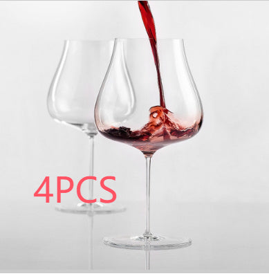 Ultra-thin Rod High Quality Handmade Red Wine Sensory Cup Super Beautiful