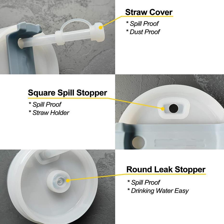 Silicone Leak-proof Plug Portable Cup