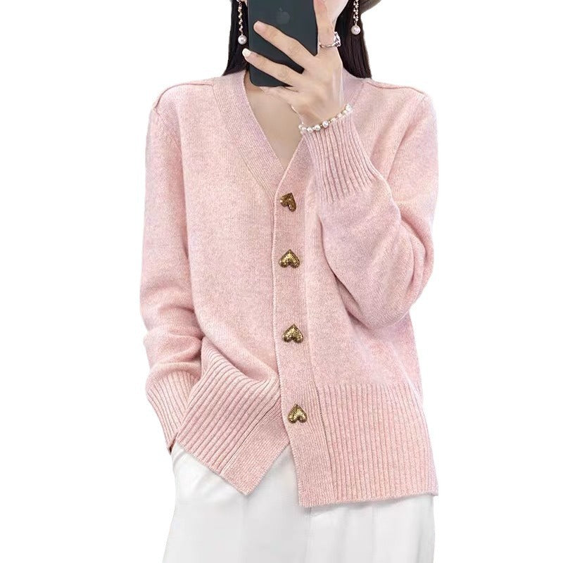 Knitwear Outer Wear Loose Casual Dinified Sweater