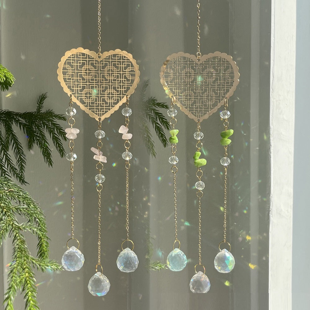 Decorative Creative Love Pendant Catcher Wind Chimes