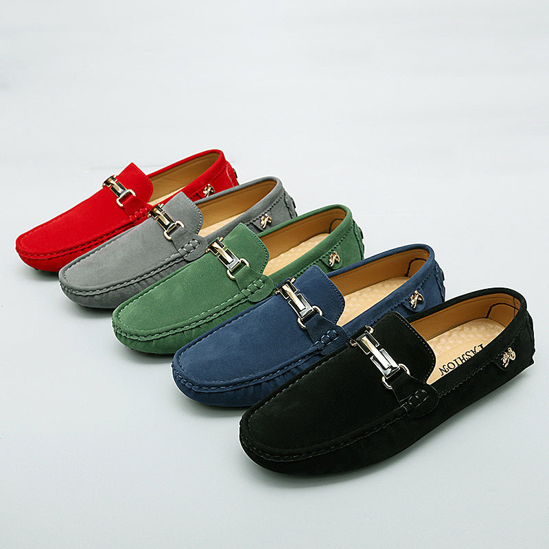 Men's Gommino Handmade Stitching Leather Shoes