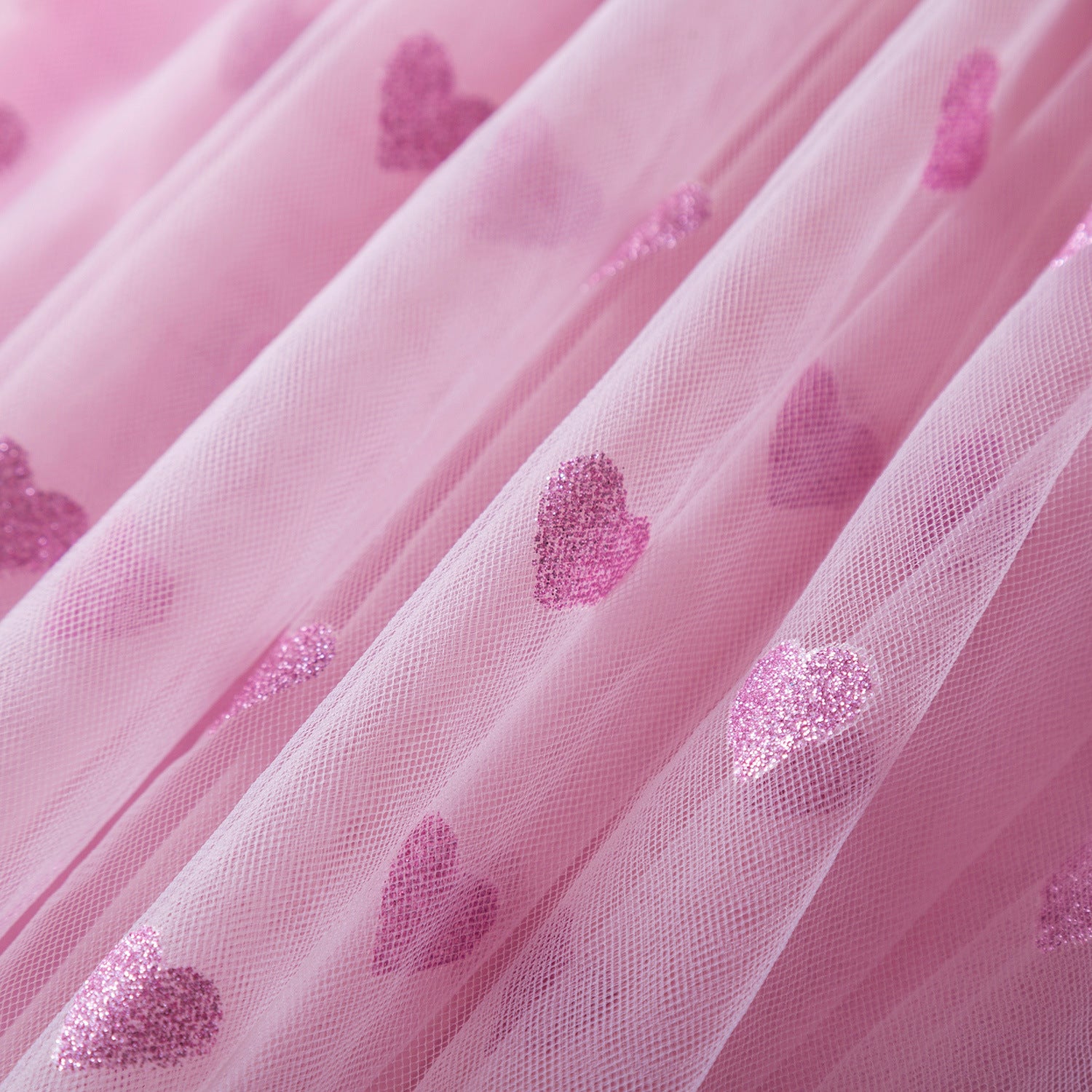 Three-dimensional Wings Mesh Girl Dress