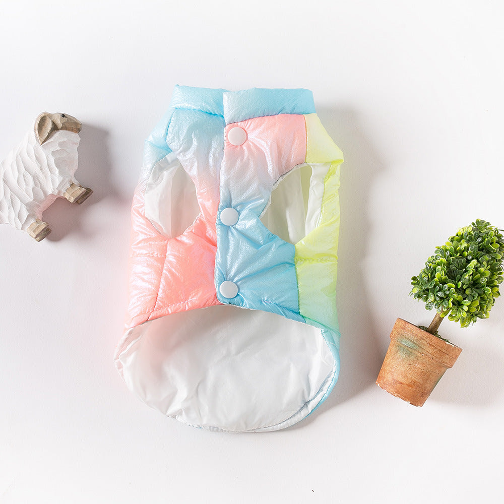 Pet Dog Traction Glossy Vest