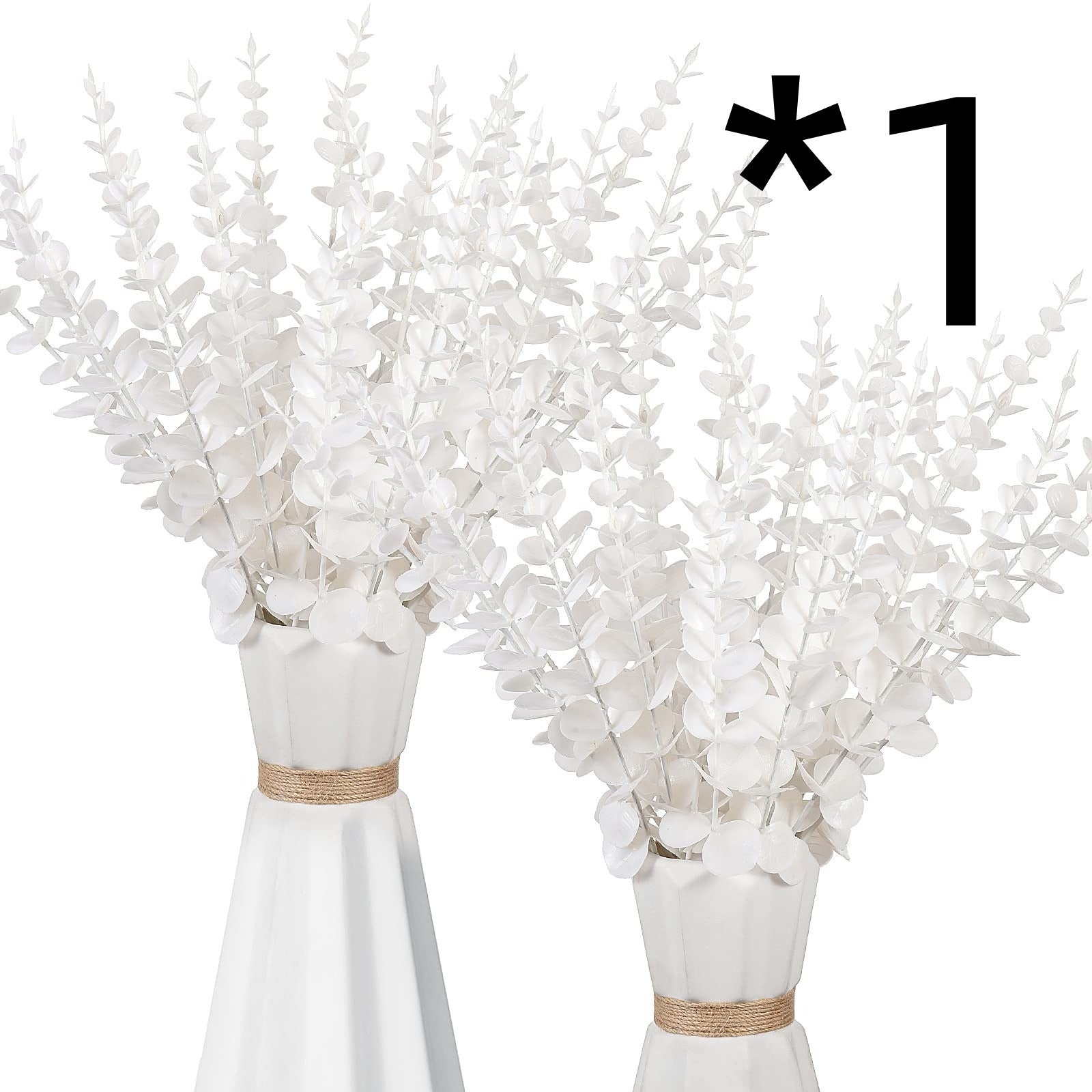 Golden Eucalyptus Eucalyptus Leaves Fake Leaf Stem Autumn Decorative Plant