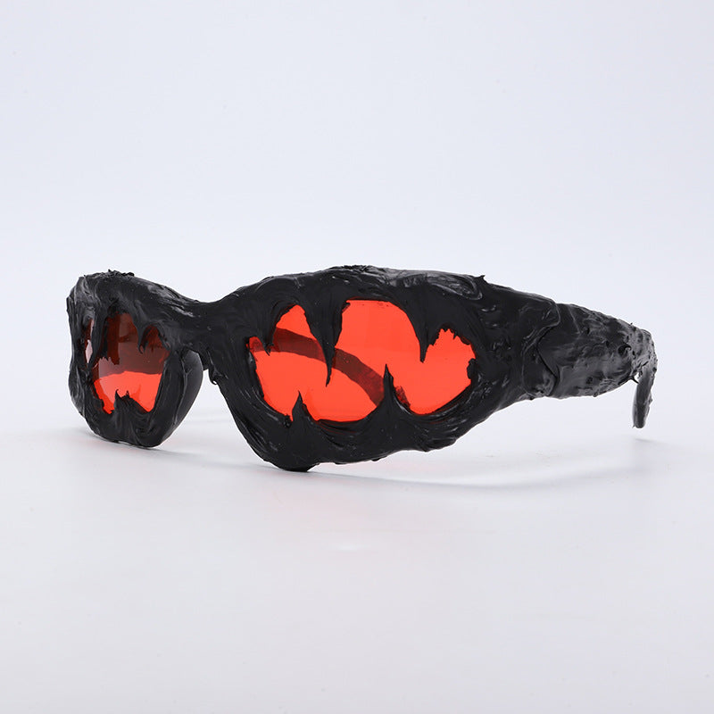 Men's And Women's Avant-garde Sunglasses Handmade Epoxy Resin