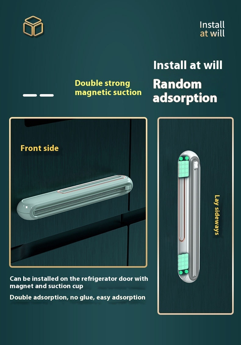 Light Luxury Magnetic Plastic Wrap Cutter