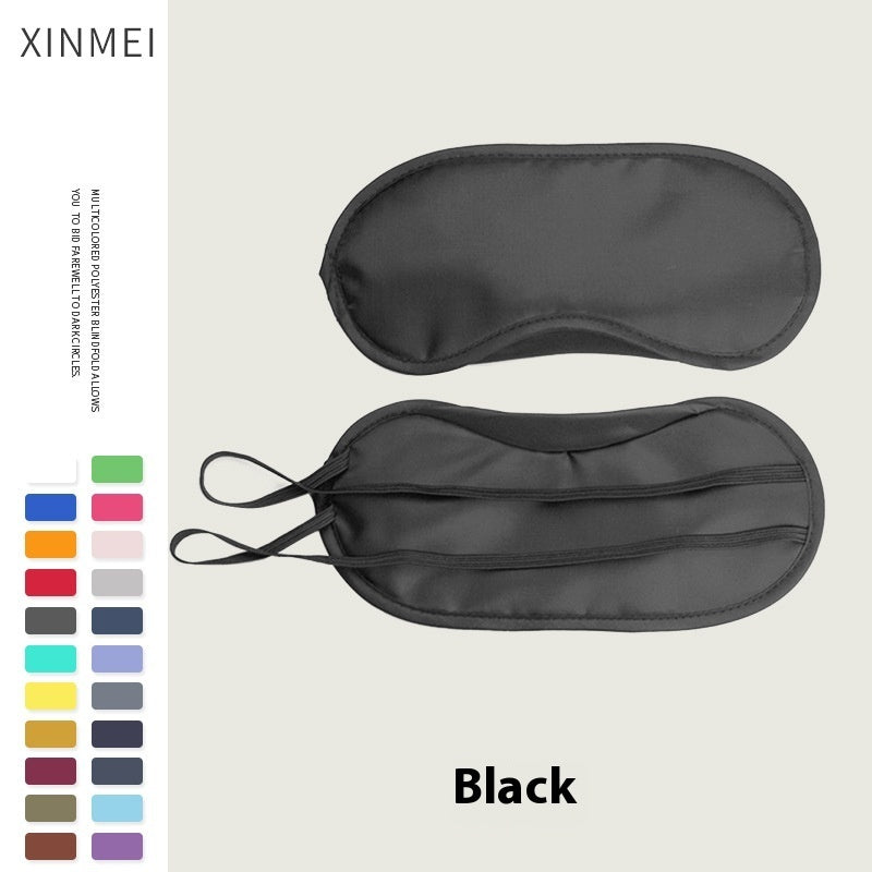 Polyester Shading Eye Mask Aviation Gift Color Game Disposable Travel Eye Shield