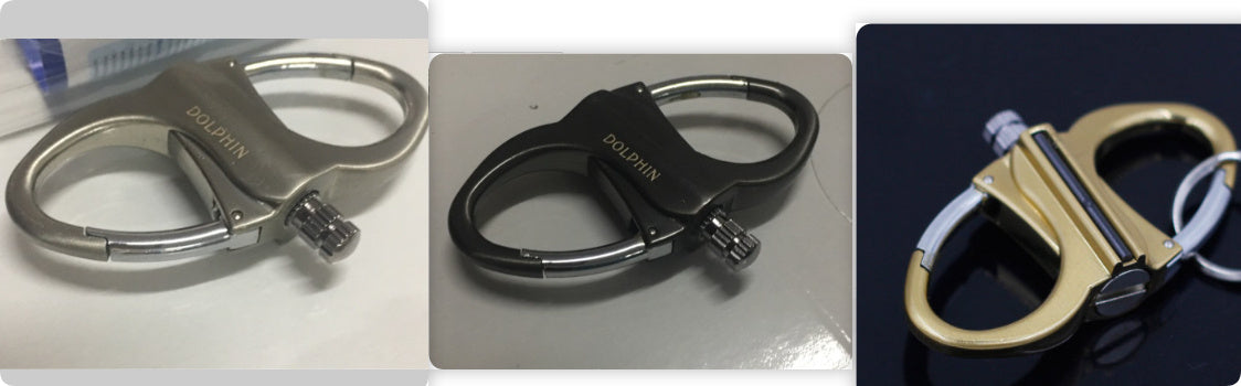 HY-656 Pendant Portable Climbing Button Carabiner Keychain Metal Kerosene