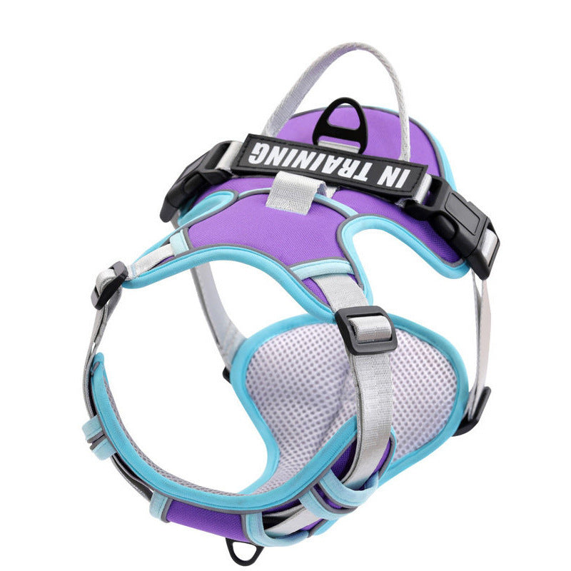Undershirt Type Small Medium And Large Dogs Reflective Dog Outer Chest Harness To Prevent Breakaway Dog Walking Leash