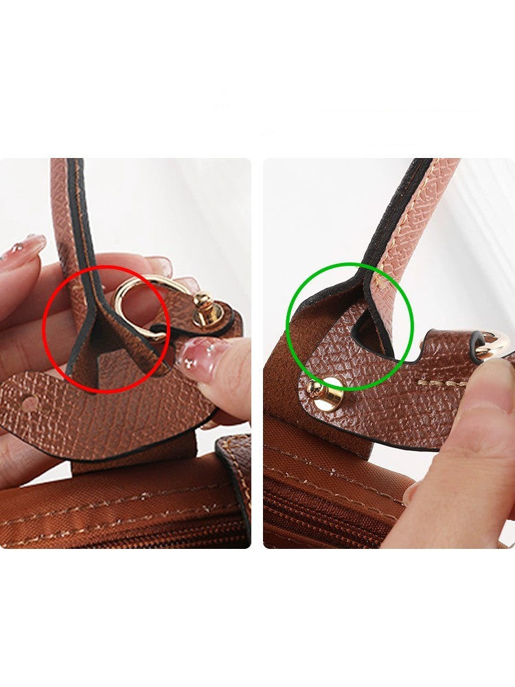 Small Modified Perforated Crossbody Strap