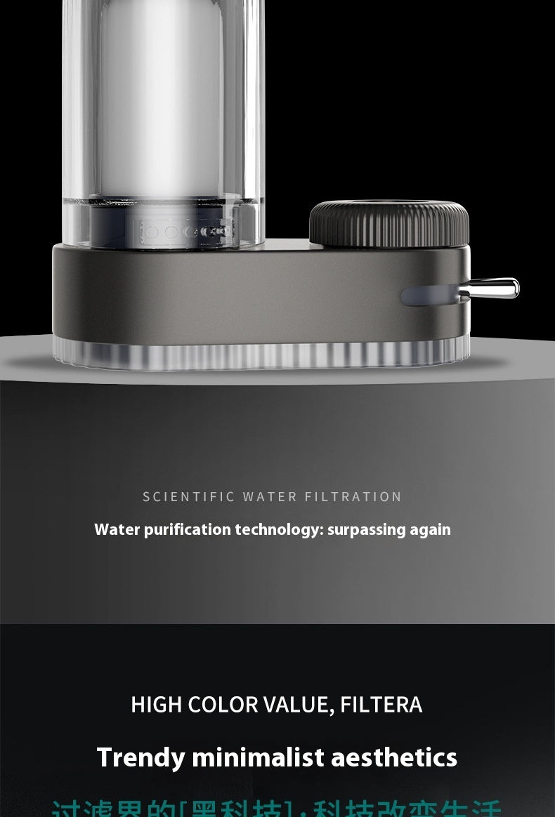 Installation-free Faucet Water Purifier Purification Direct Drink Front Filter Household One Machine Two