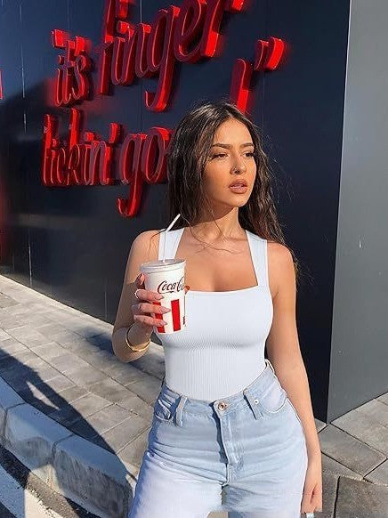 Belly Contracting Hip Raise Slim Fit Jumpsuit