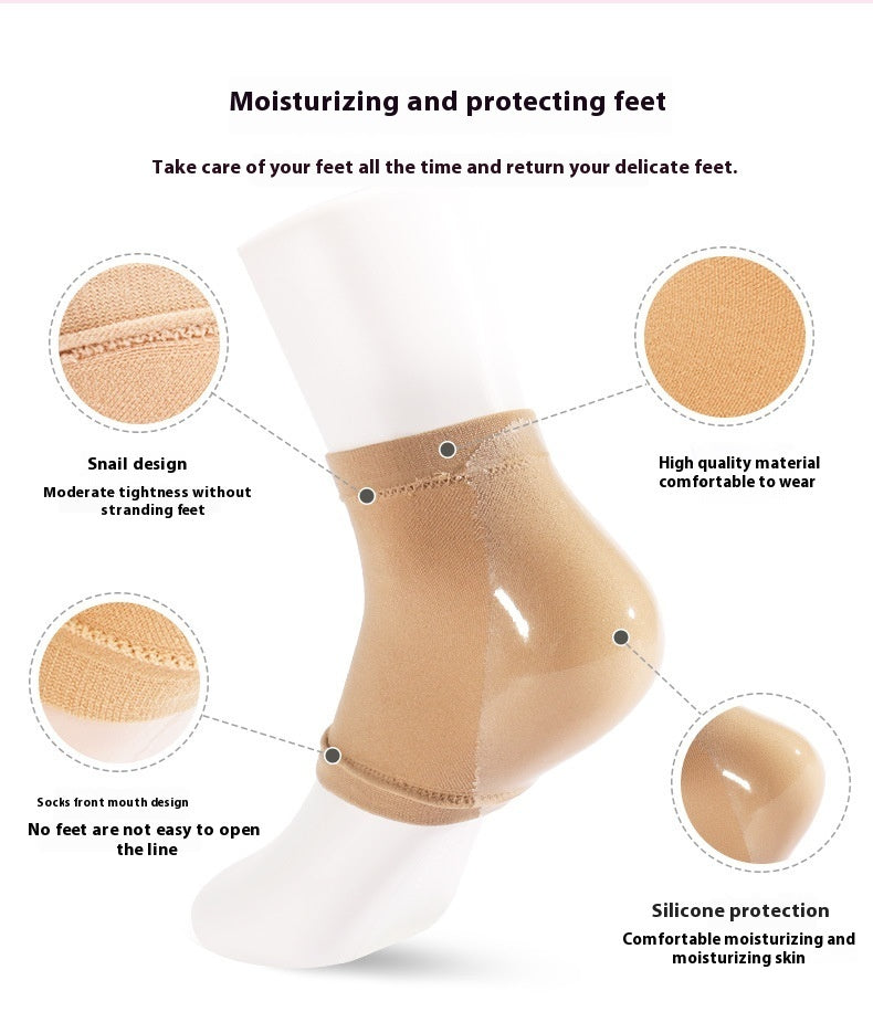 Unisex Heel Essential Oil Gel Socks