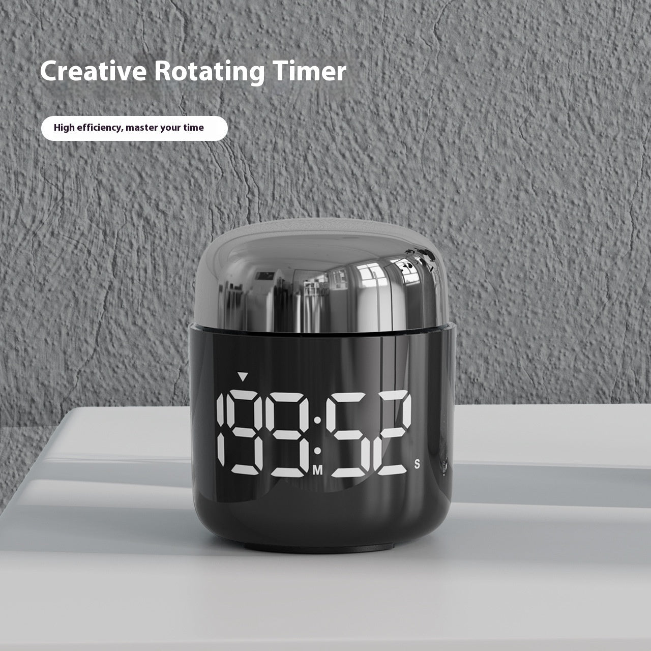 Creative LED Rotary Timer Exercise Fitness Timer