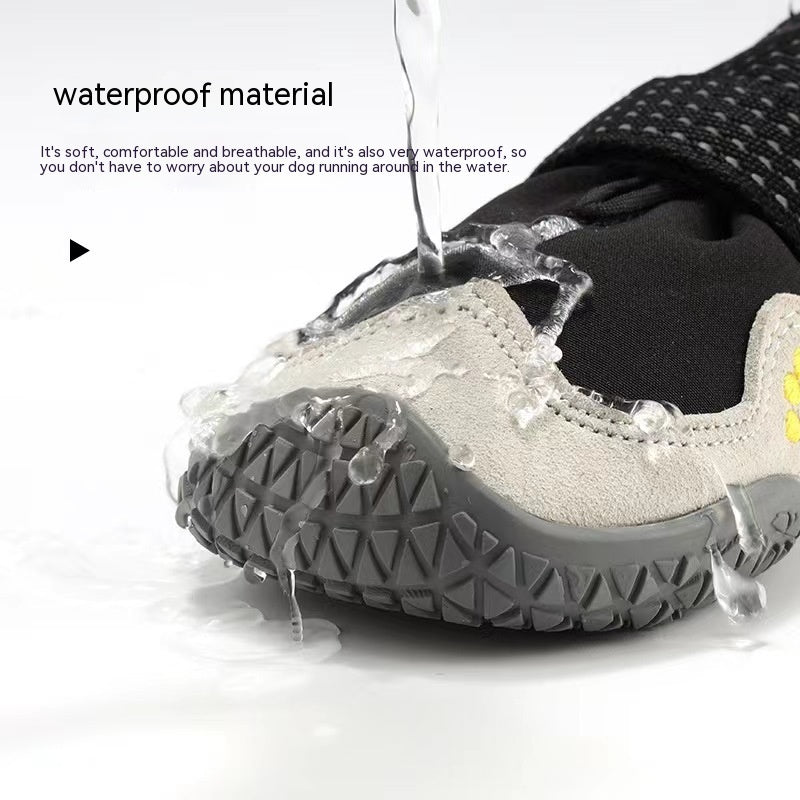 Outdoor Waterproof Dog Shoes Non-slip