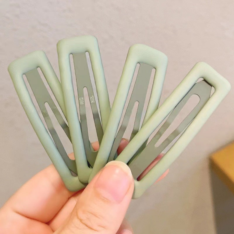 Simple Temperament Bangs Cropped Hair Clip Word Clip