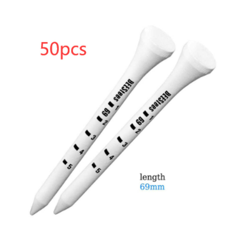 Golf Ball Nail Original Wooden Scale Ball Tee Golf Tee Printing Digital Scale