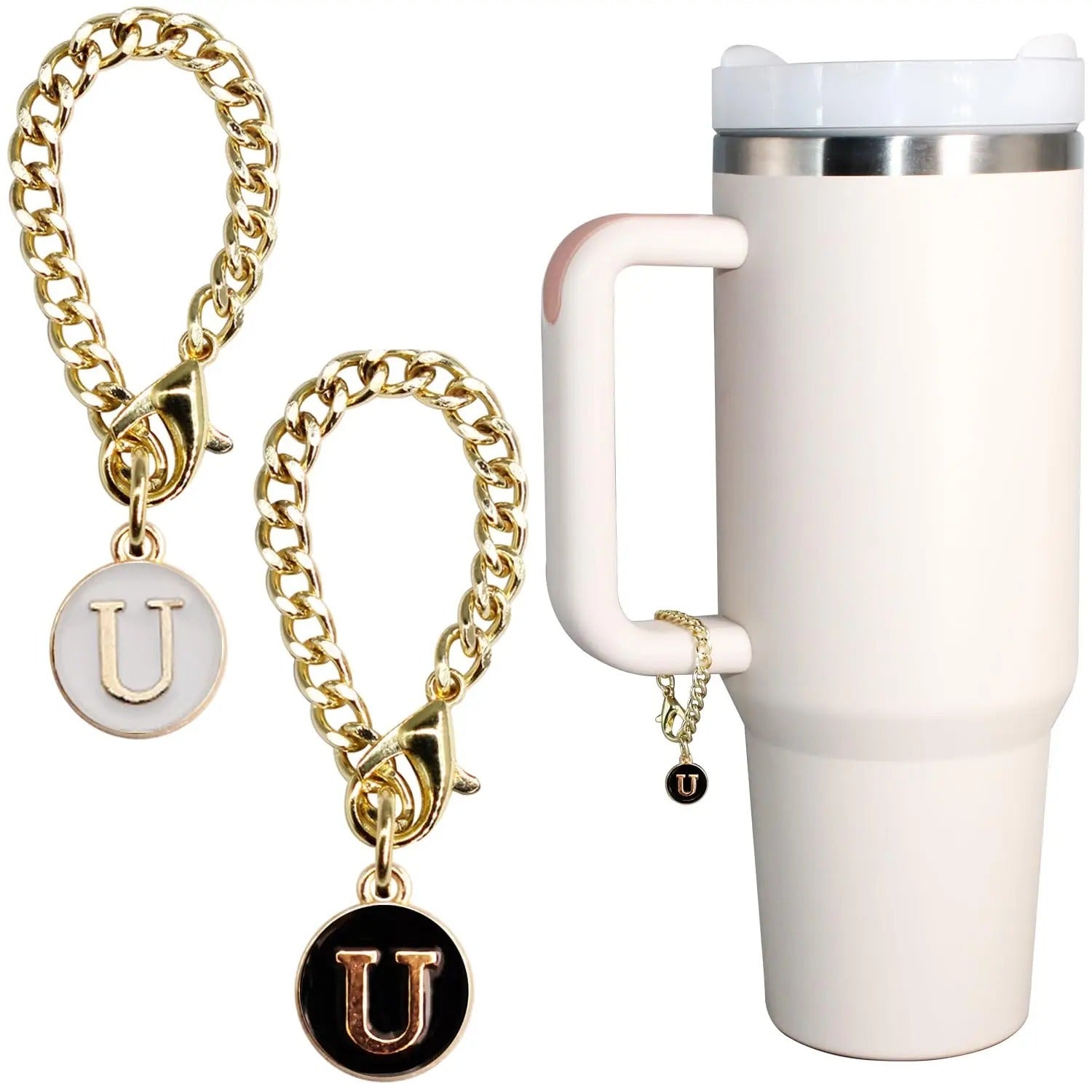 Letter Pendant Parts Handle Cup Mark Charm