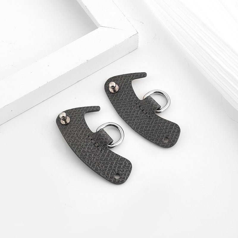 Small Modified Perforated Crossbody Strap