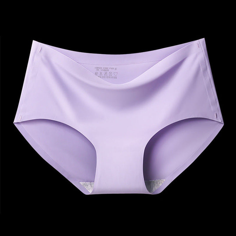 Seamless One Piece Ice Silk Panties
