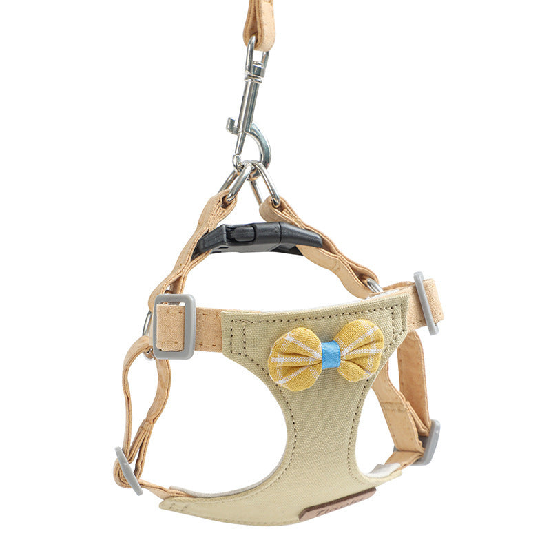 Dog Hand Holding Rope Vest Small Dog