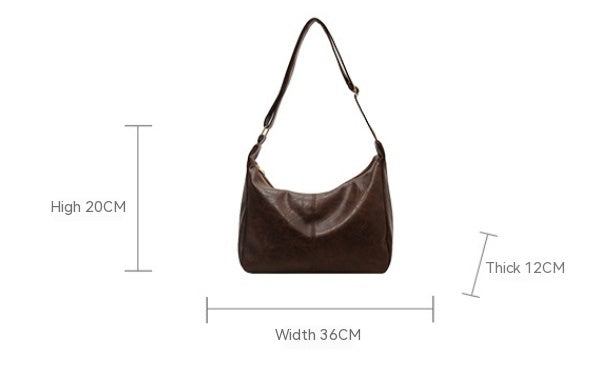 Women's Large Capacity All-match Simple Leisure Tote Shoulder Bag