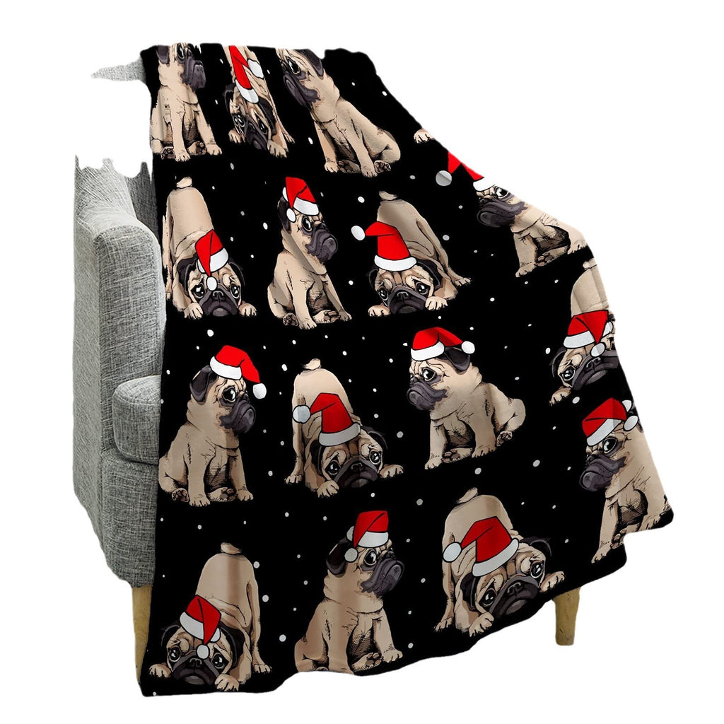 Soft And Comfortable Warm Flannel Animal Print Sofa Cover