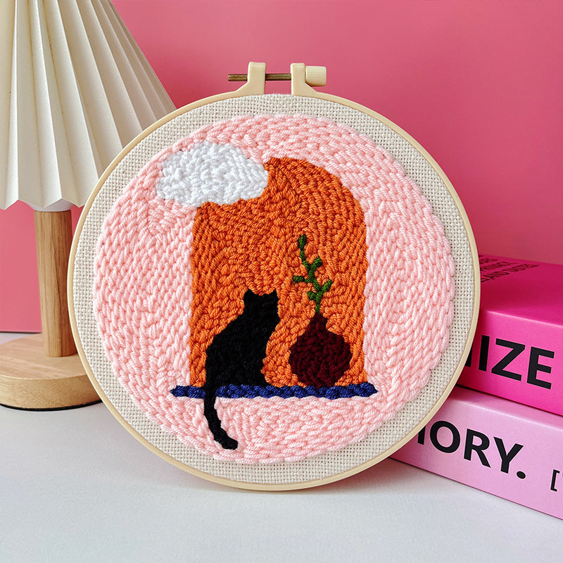 Russia Poke Embroidery Diy Handmade Embroidery Material Package