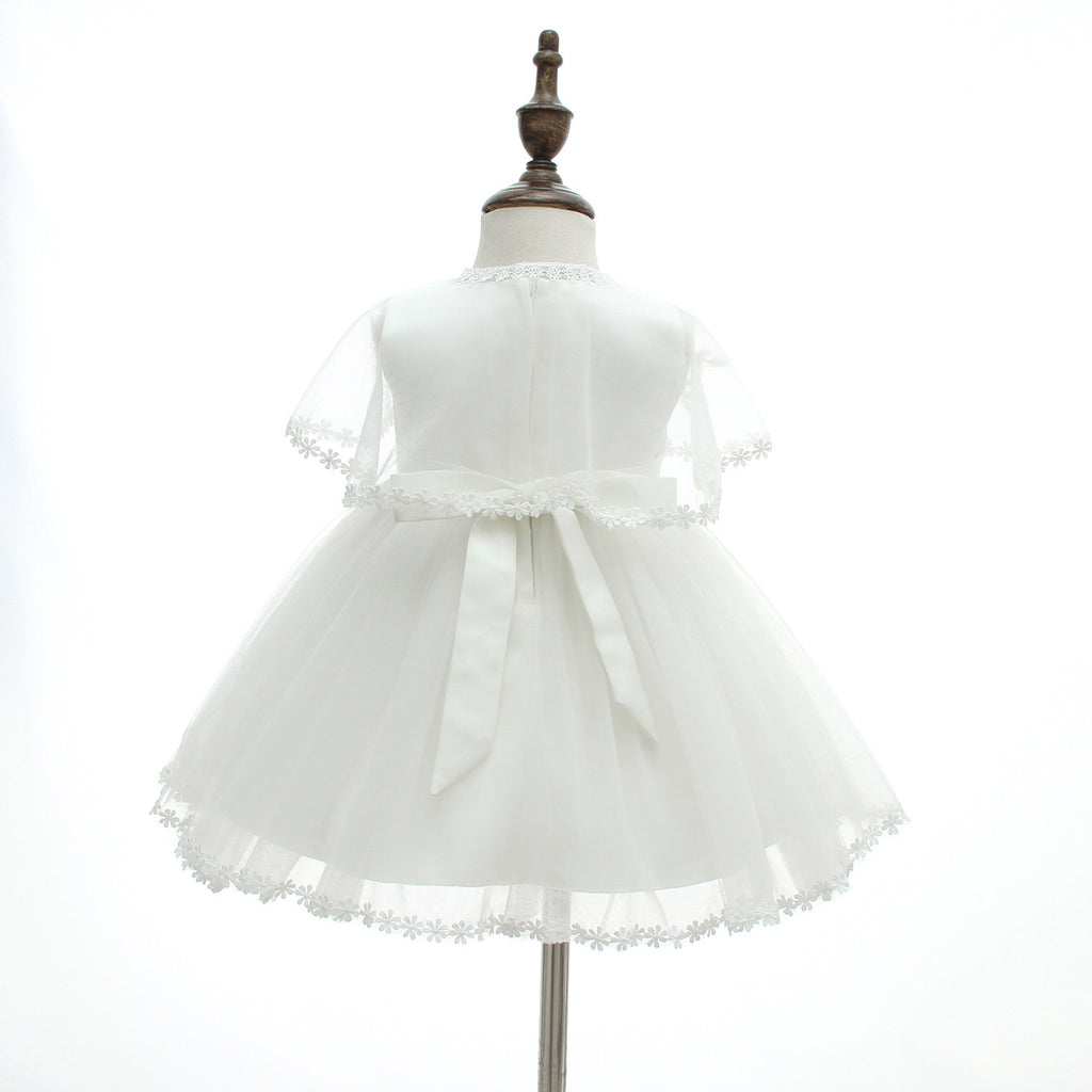 Baby Girl Children's One Year Old Full Moon Wedding Dress