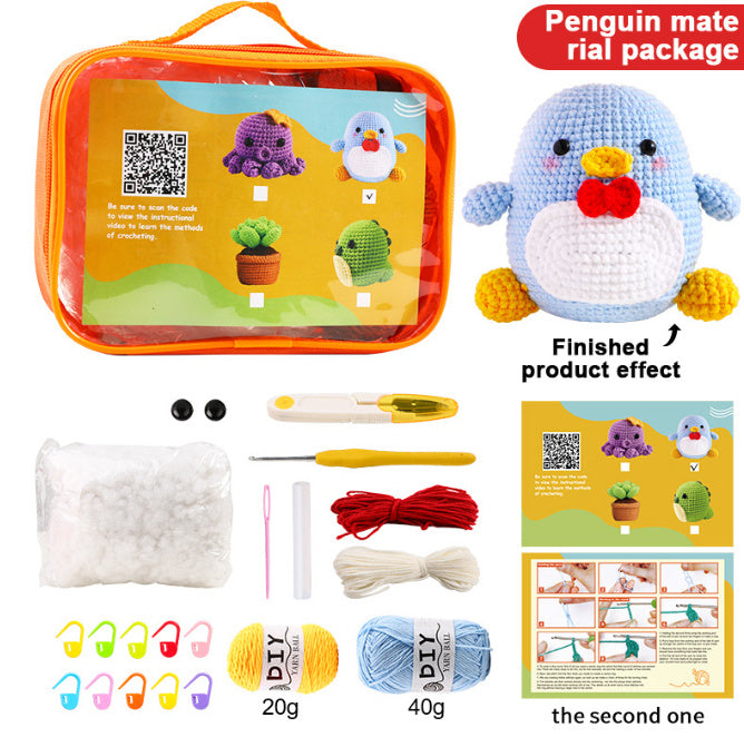 Fashion Simple Crochet Toy Set