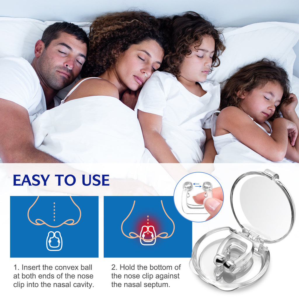 Anti-snoring Men And Women Adult Sleep Silicone Nasal Splint