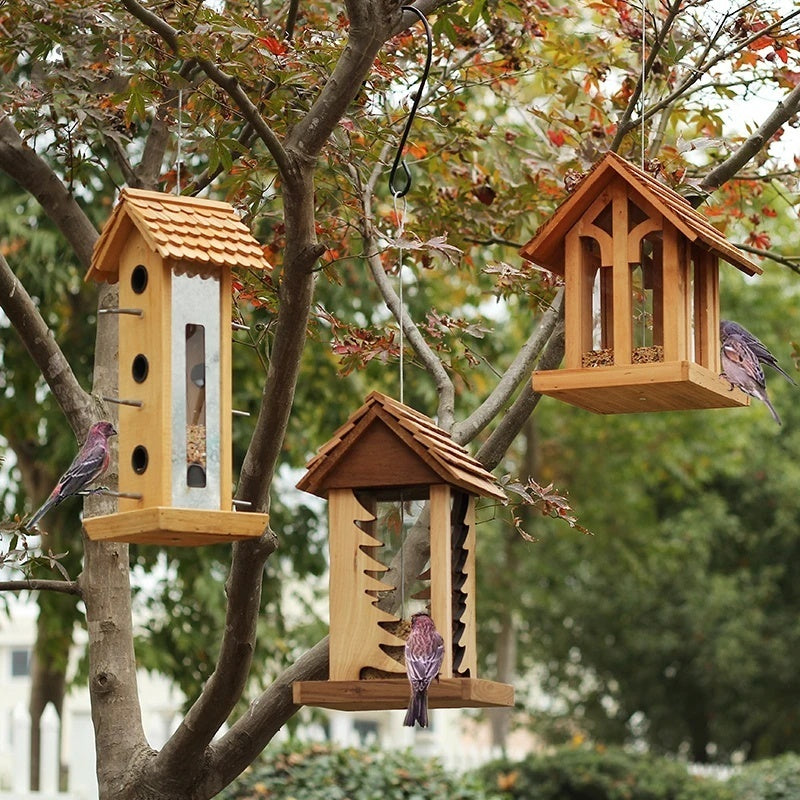 Bushi Feeder Manor Courtyard Outdoor Wooden