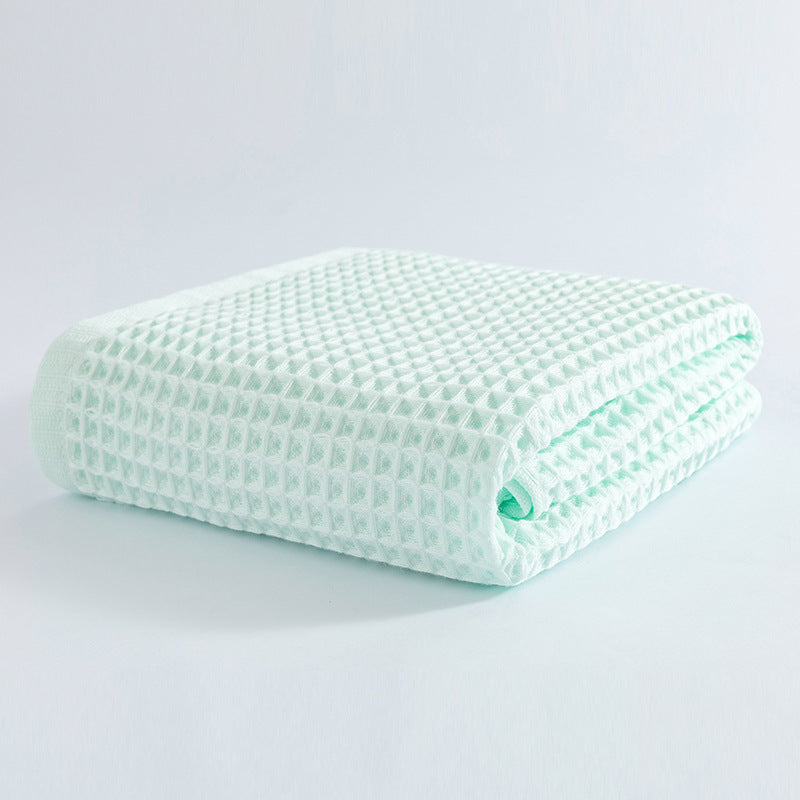 Pure Cotton Waffle Towel For Home Use