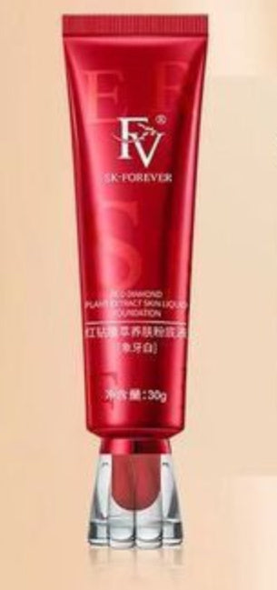 Skin Care Red Diamond Plant Long-lasting Concealer Moisturizing Liquid Foundation