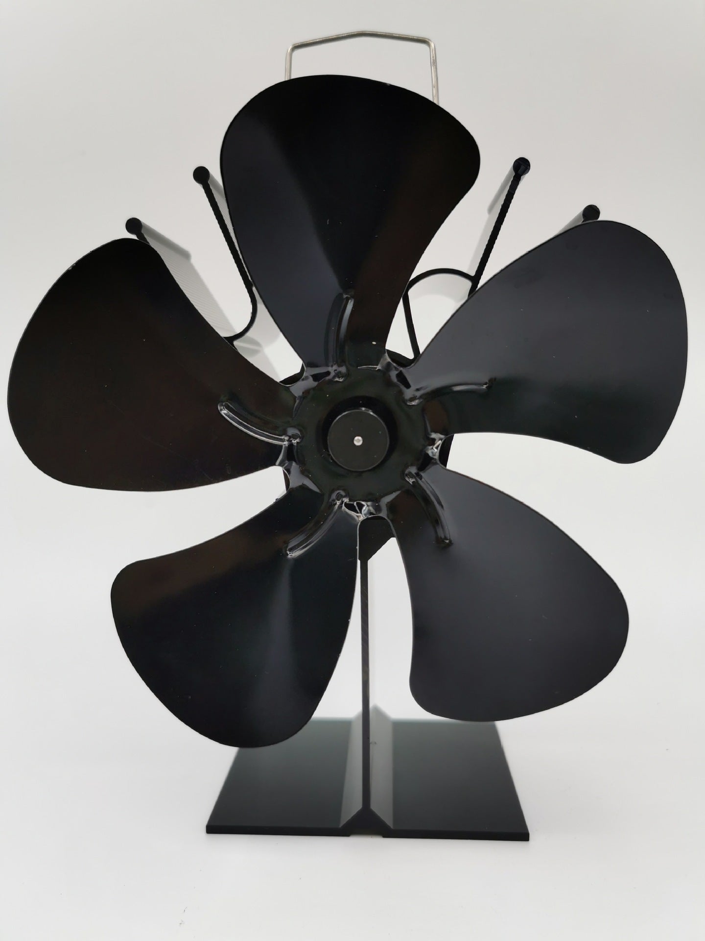 Thermal Power Fireplace Fan Self-starting Five-blade