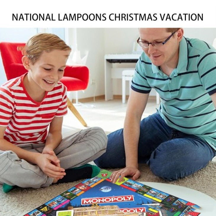 Funny Christmas Monopolys Board Game