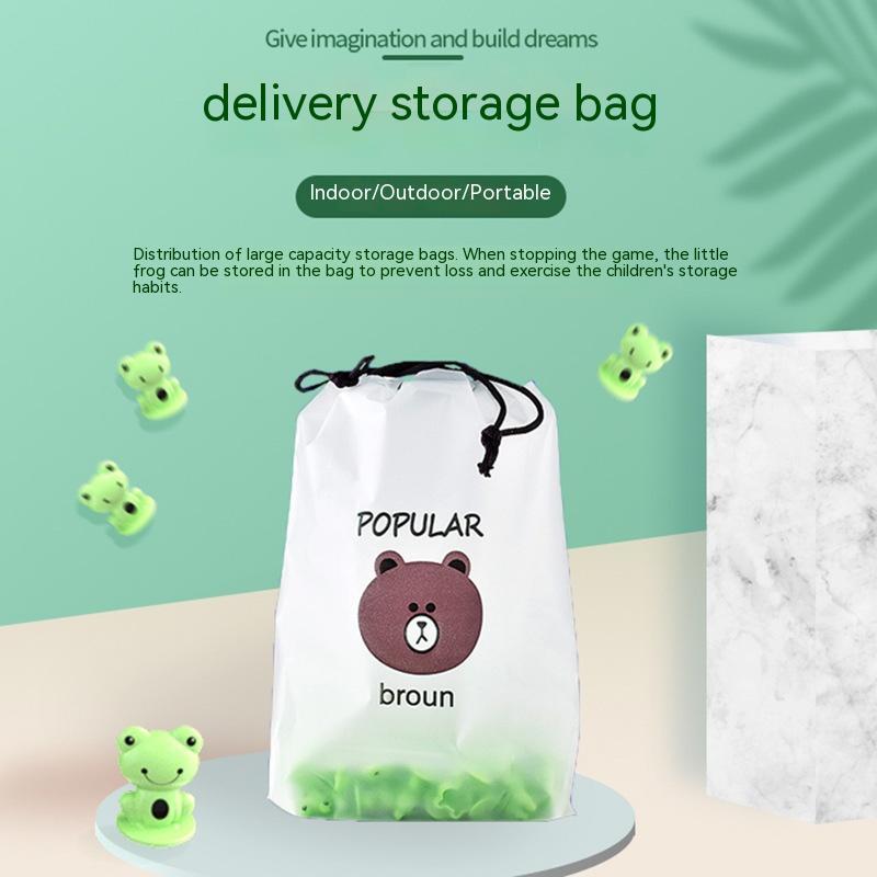 Jenga Toy Frog Balance Tree