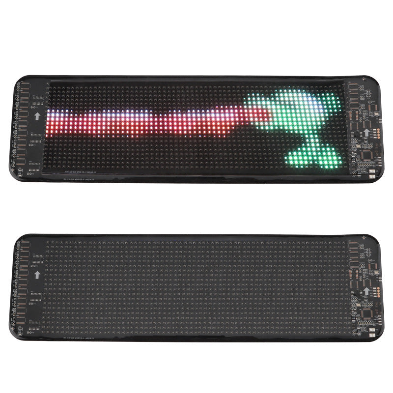Bluetooth Car Mounted Flexible LED Full-color Soft Screen