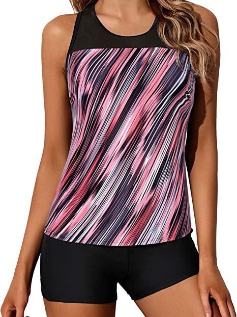 Seaside Vacation One-piece Bikini Women's Three-point Swimsuit Women