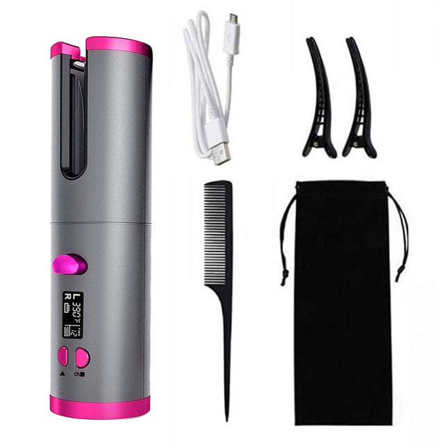 Electric Automatic Curler Wireless Portable Marcel Waver
