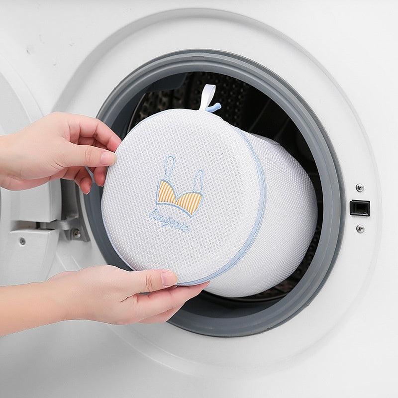 Sandwich Embroidery Thickening Laundry Net Bag Underwear Bra Laundry Protection Bags