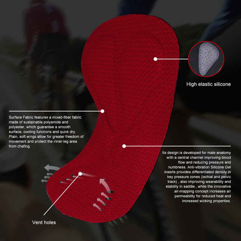 PHMAX Feimes Summer  Wicking Cycling Overalls