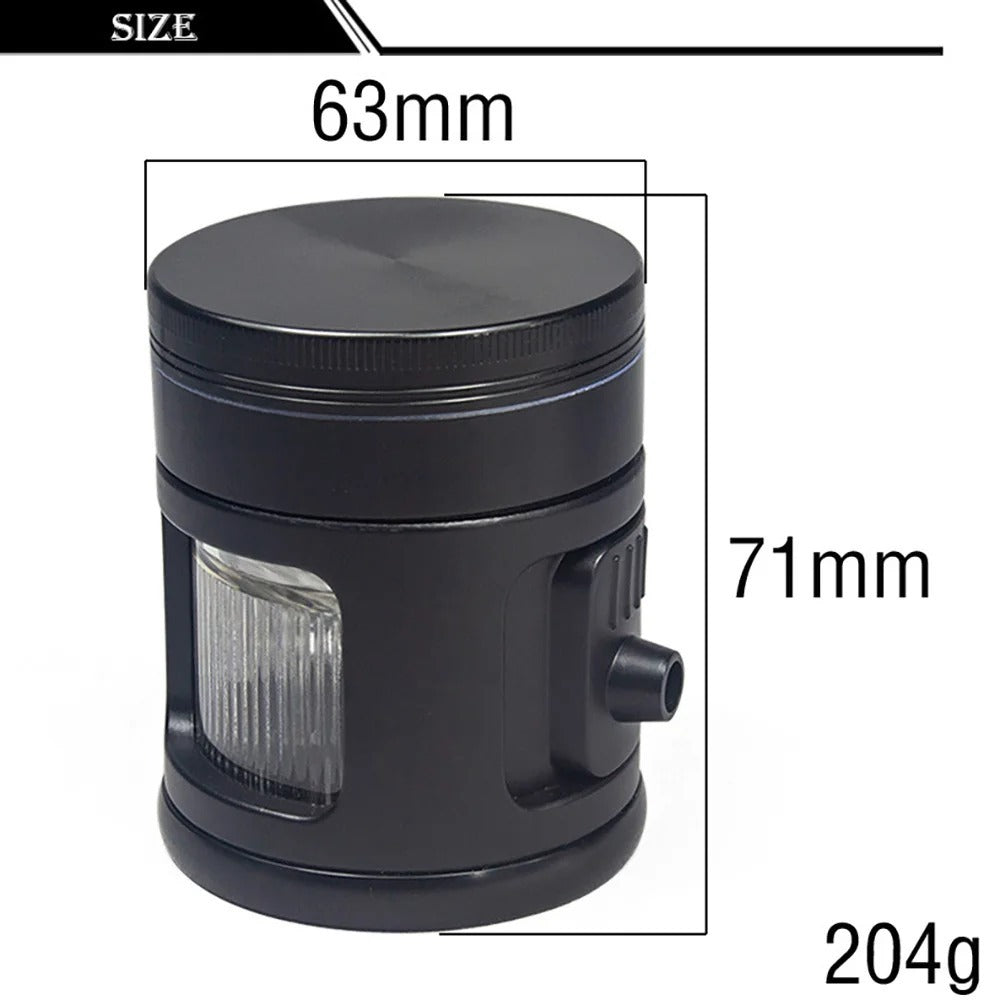 Side Large Sliding Door With Light Research Smoke Eliminator