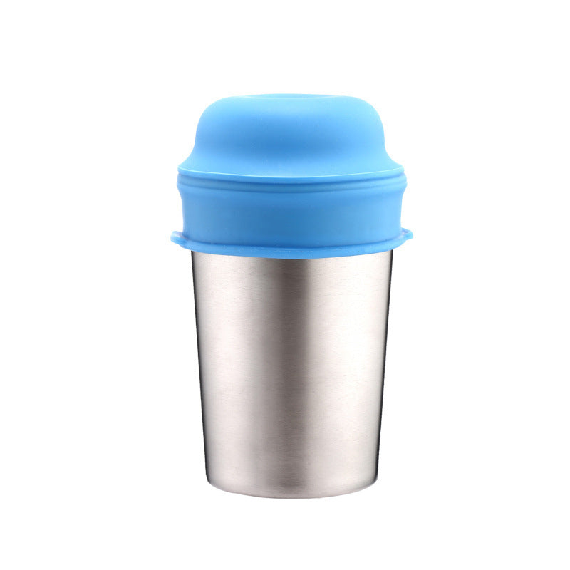 Anti-spill Leak-proof Silicone Straw Cup Lid