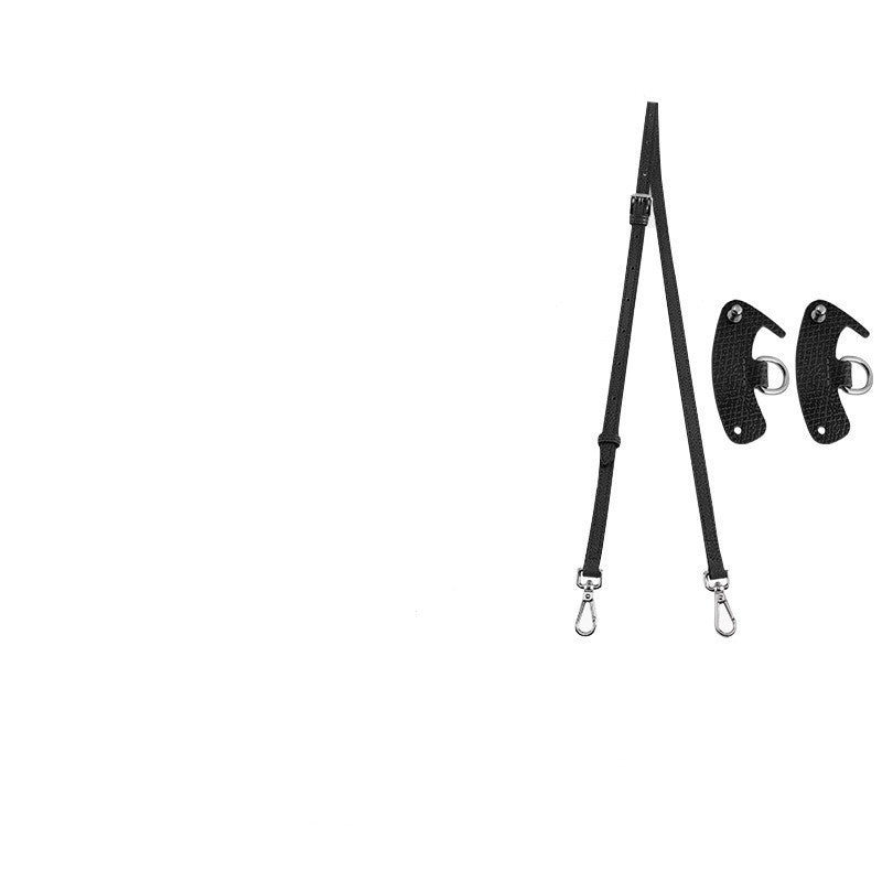 Small Modified Perforated Crossbody Strap