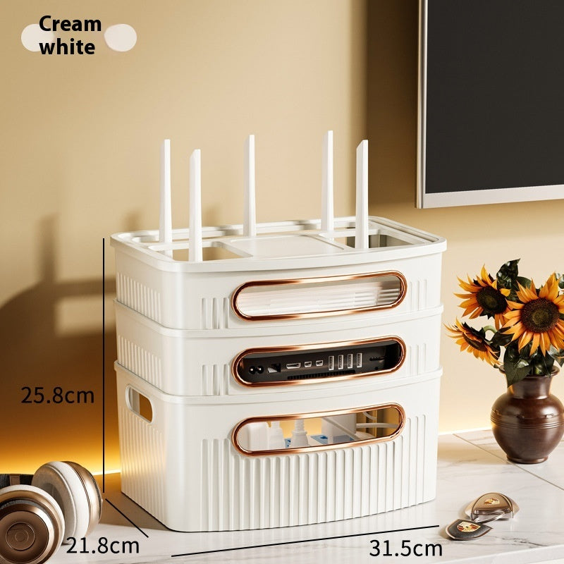Router Storage Box Desktop TV Set-top Box